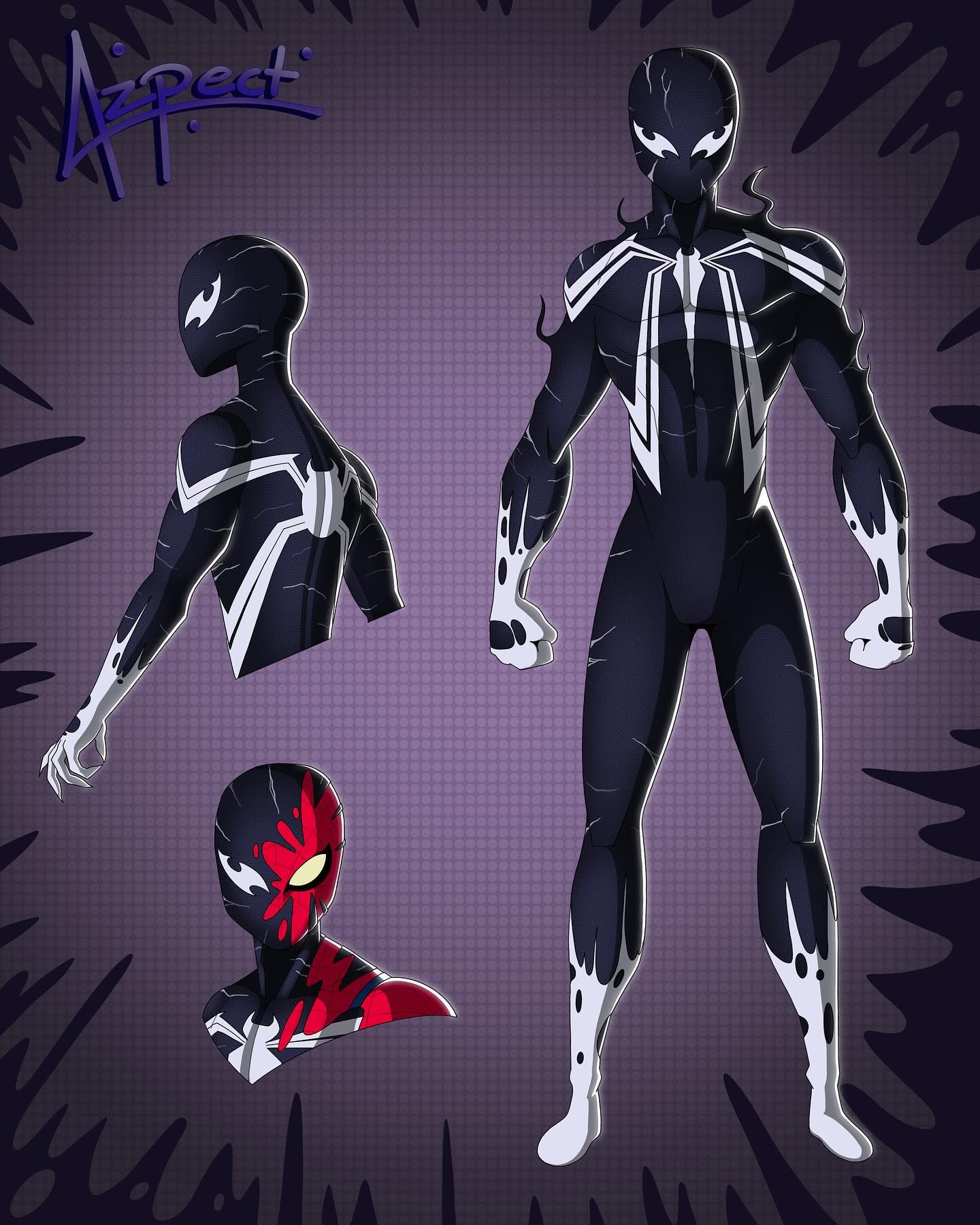 Symbiote Spider-Man Design
