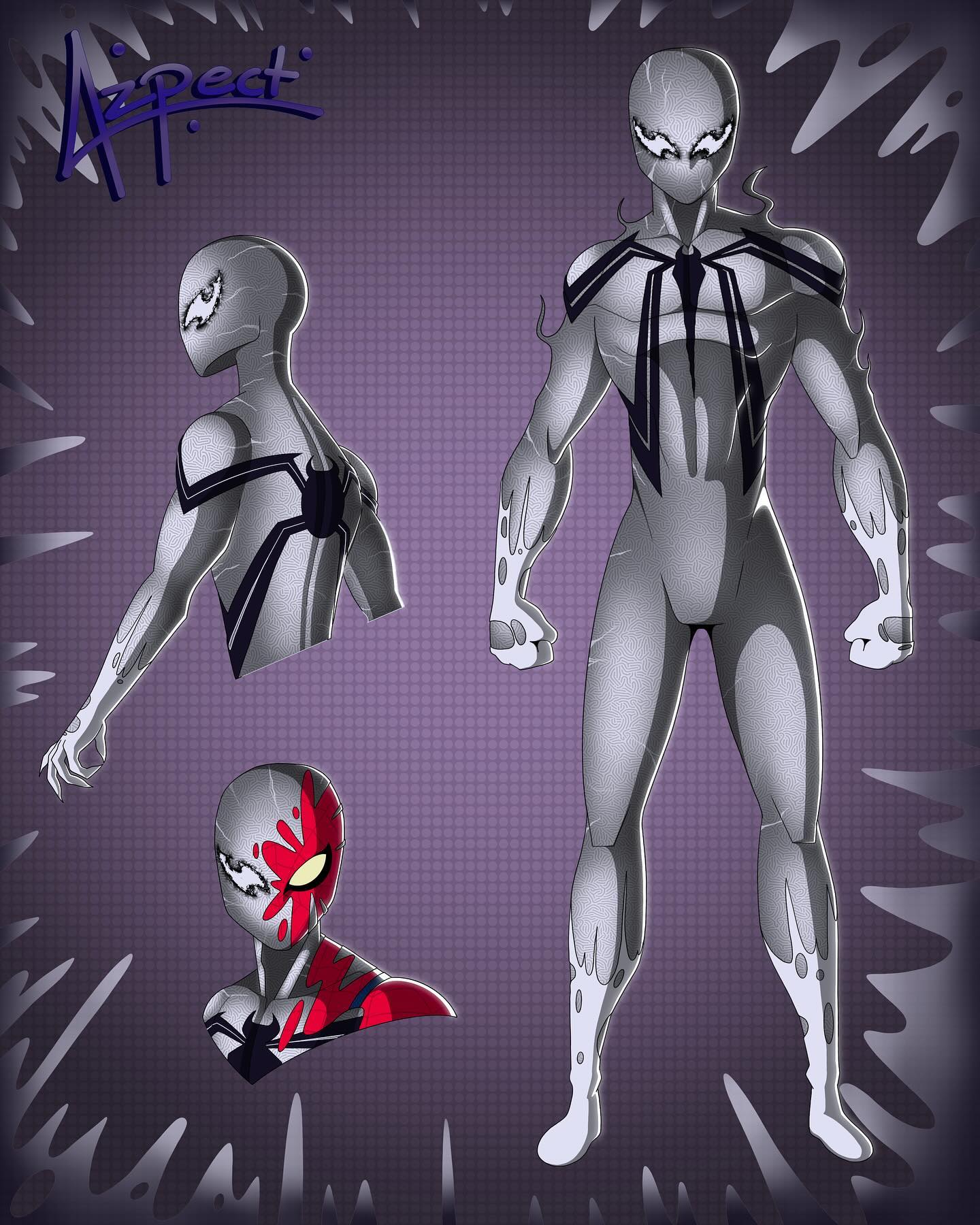 Symbiote Spider-Man Design